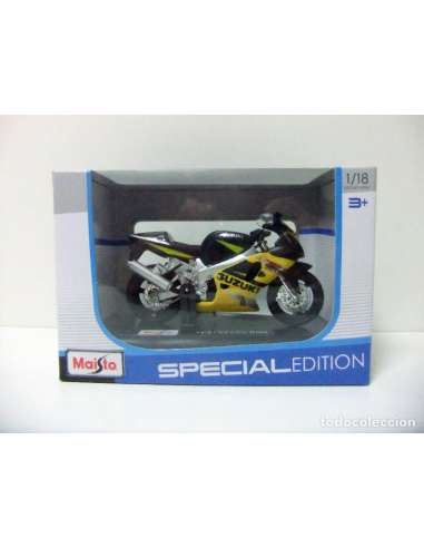 Moto Suzuki Gsx R600 Escala 1/18 Maisto