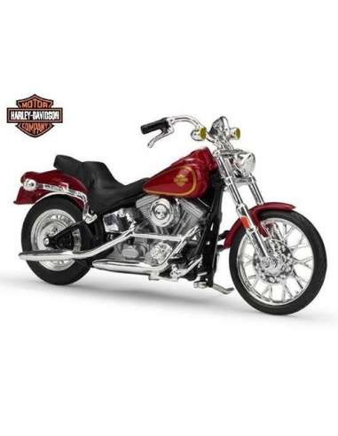 Moto Harley Davidson 1984 FXST 1/18