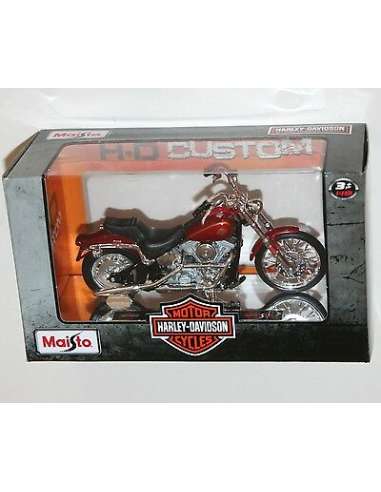 Moto Harley Davidson 1984 FXST 1/18