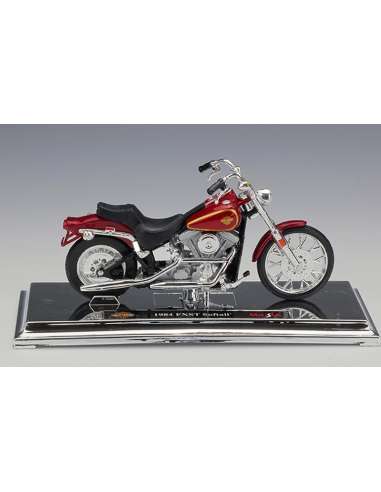 Moto Harley Davidson 1984 FXST 1/18