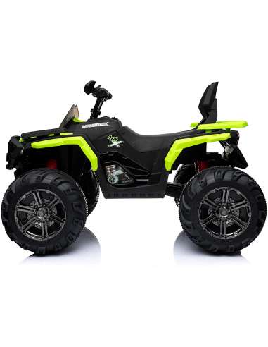 Quad Maverick 12 Voltios Verde y Negro