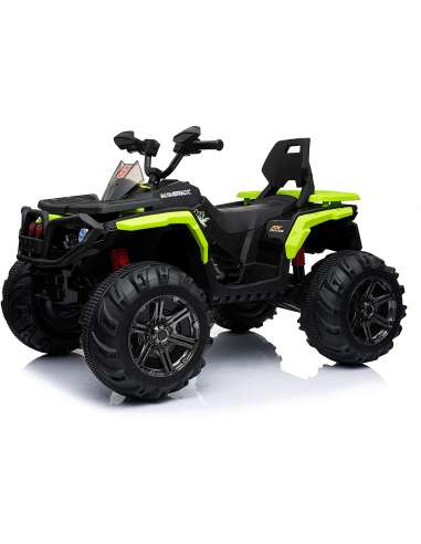 Quad Maverick 12 Voltios Verde y Negro