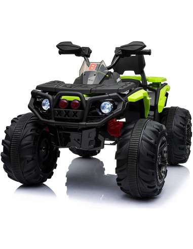 Quad Maverick 12 Voltios Verde y Negro