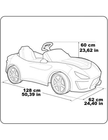 My Feber Hybrid Car 2 X 1 Coche a Bateri