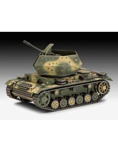 Maqueta Tanque Flakpanzer III "Ostwind"