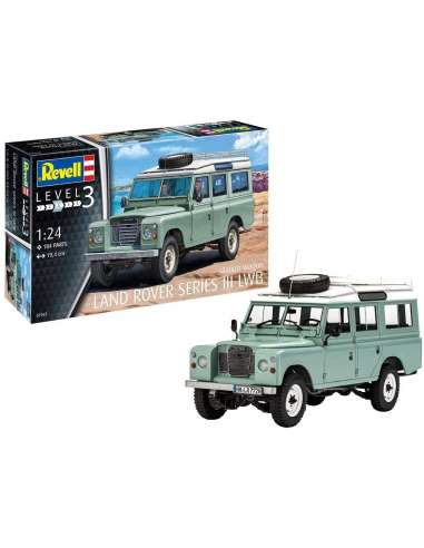 Maqueta Land Rover Serie III LWB 1/24
