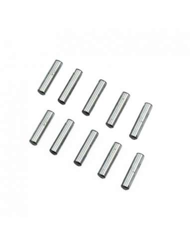 Pins Acero Cromado 10 Uds. 3 x 12.8 mm.