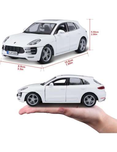 Porsche Macan Color Blanco 1/24