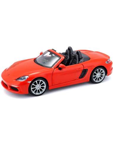 Porsche 718 Boxster Color Naranja 1/2