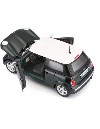 Mini Cooper Color Negro Escala 1/24