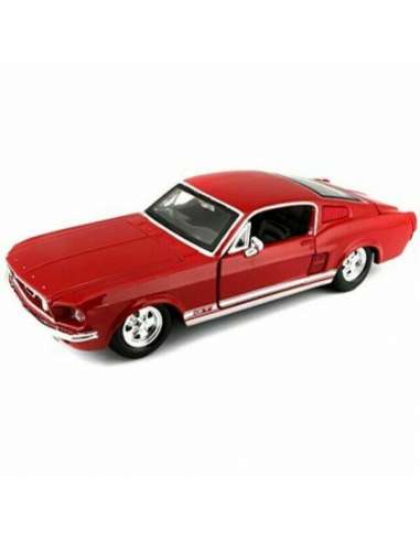 Ford Mustang Gt Color Rojo 1/24