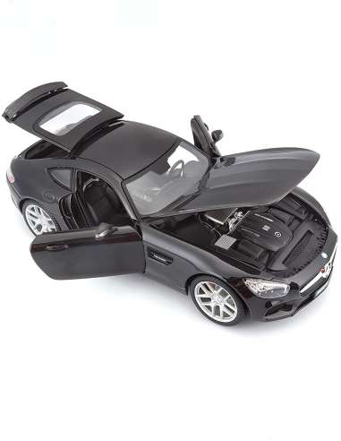 Mercedes AMG GT Negro Escala 1/18