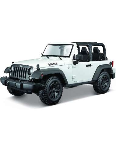 Jeep Wrangler 2014 Blanco 1/18
