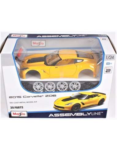  Kit Montaje Corvette Z06  Amarillo 2015
