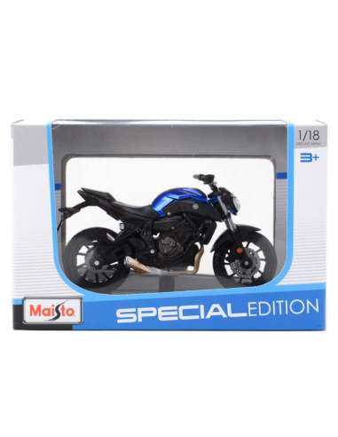 Moto Yamaha 2018 mt-07 1/18 Maisto 