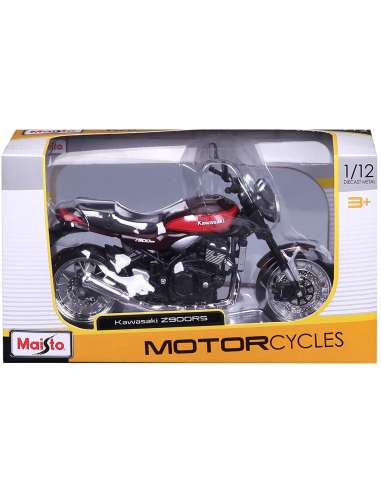 Moto Kawasaki Z900Rs Escala 1/12 Maisto