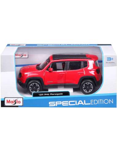 Special Jeep Renegade Color Rojo 1/24