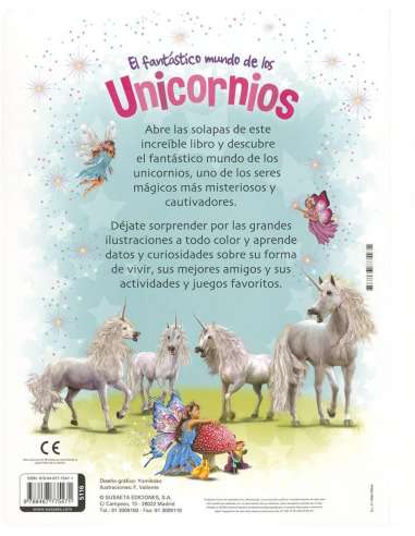 Libro Fantastico Mundo De los Unicornios