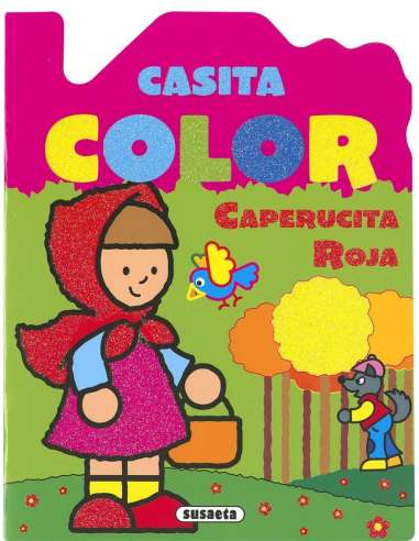 Libro Casita Color Caperucita Roja