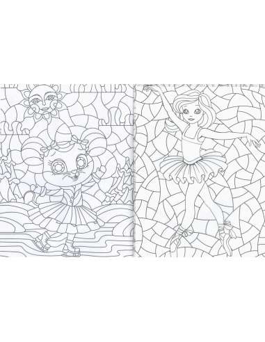 Pinta Tus Vidrieras de Bailarinas