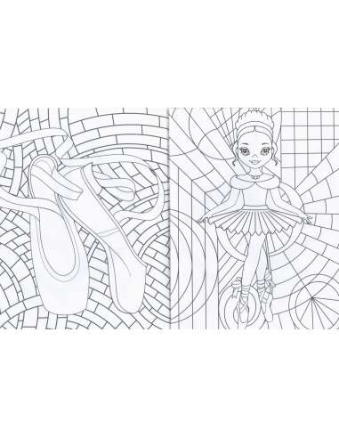 Pinta Tus Vidrieras de Bailarinas