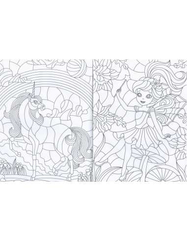 Pinta Tus Vidrieras de Fantasia