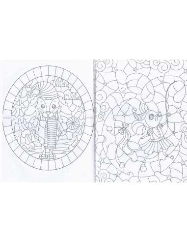 Pinta Tus Vidrieras de Fantasia