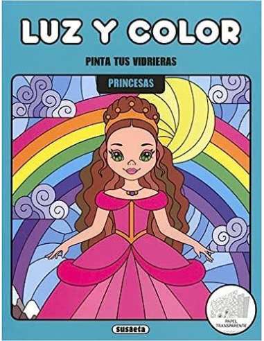 Pinta Tus Vidrieras de Princesas