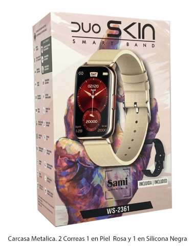 Reloj de Pulsera Digital 3ATM Piel Negra