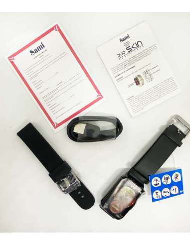 Reloj de Pulsera Digital 3ATM Piel Negra