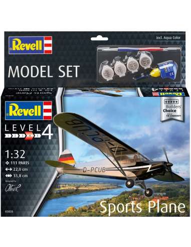 Maqueta ModelSet Avion 1/32 Builders Spo