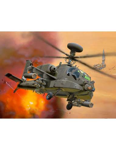 Maqueta ModelSet Helicoptero Apache Long