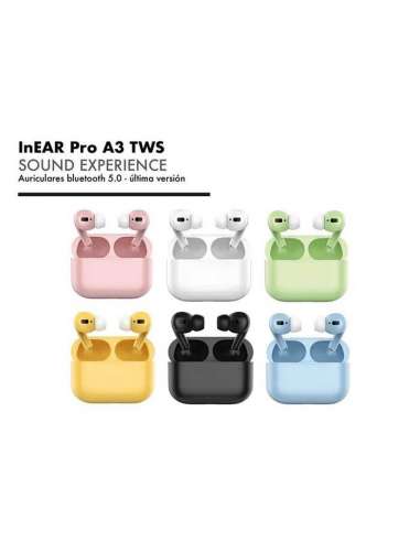 Auriculares Inear Pro A3 Bluetooht 5.0