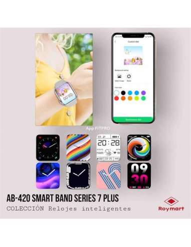Reloj Smart Watch Serie 7 Plus 5 Colores
