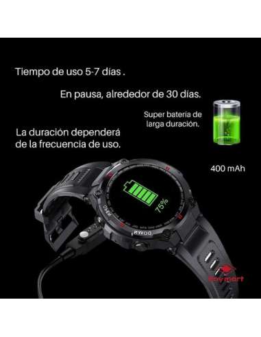 Reloj Smart Watch Sport Pro Negro