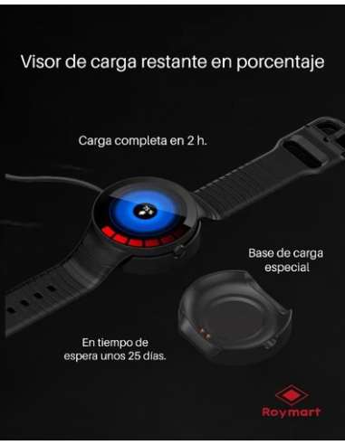 Reloj Smart Watch Deluxe Negro