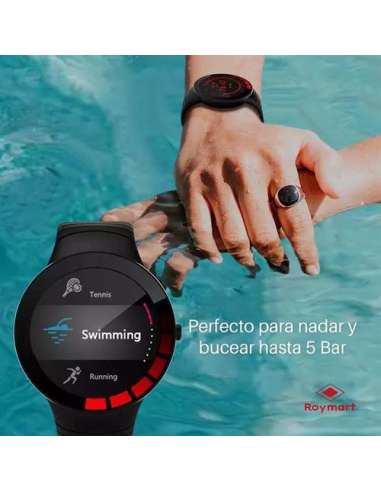 Reloj Smart Watch Deluxe Negro