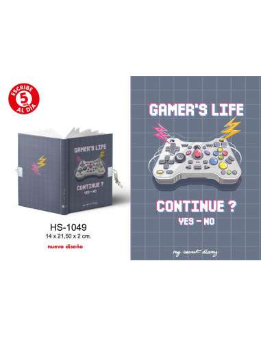 Diario A5 Gamer