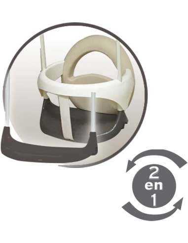 Columpio Metal Baby Swing Beige