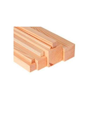 Listón Cuadrado Pino 2 X 2 mm X 1 metro