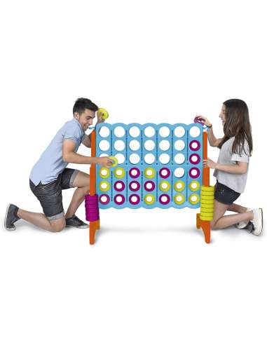 Mega 4 En Raya para exterior