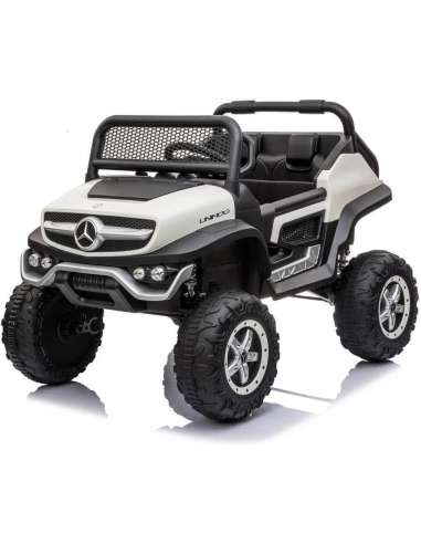Mercedes Unimog 12V Blanco Runruntoys