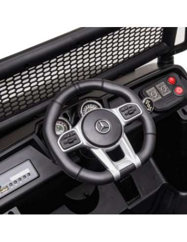 Mercedes Unimog 12V Blanco Runruntoys