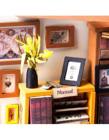 Maqueta Cuarto De Estudio