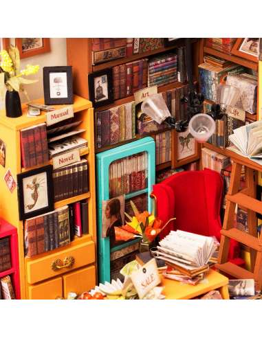 Maqueta Cuarto De Estudio