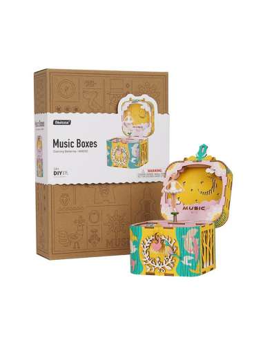 Maqueta Caja De Musica Bailarina