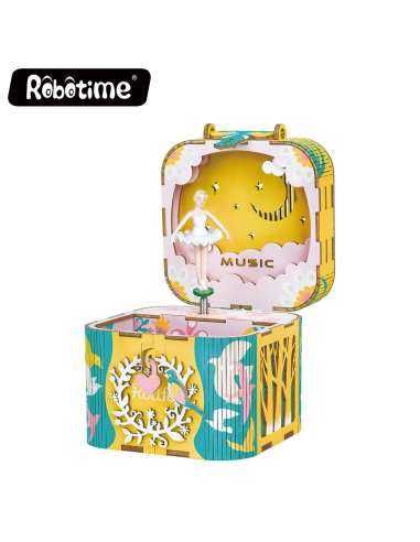 Maqueta Caja De Musica Bailarina