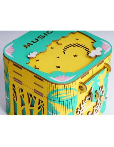 Maqueta Caja De Musica Bailarina