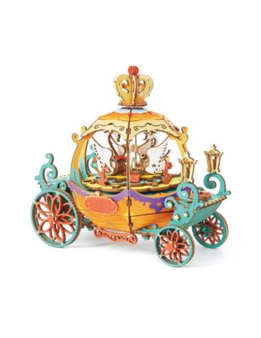 Maqueta Caja De Música Carroza De Calaba