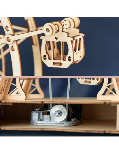 Maqueta Caja De Musica Noria 